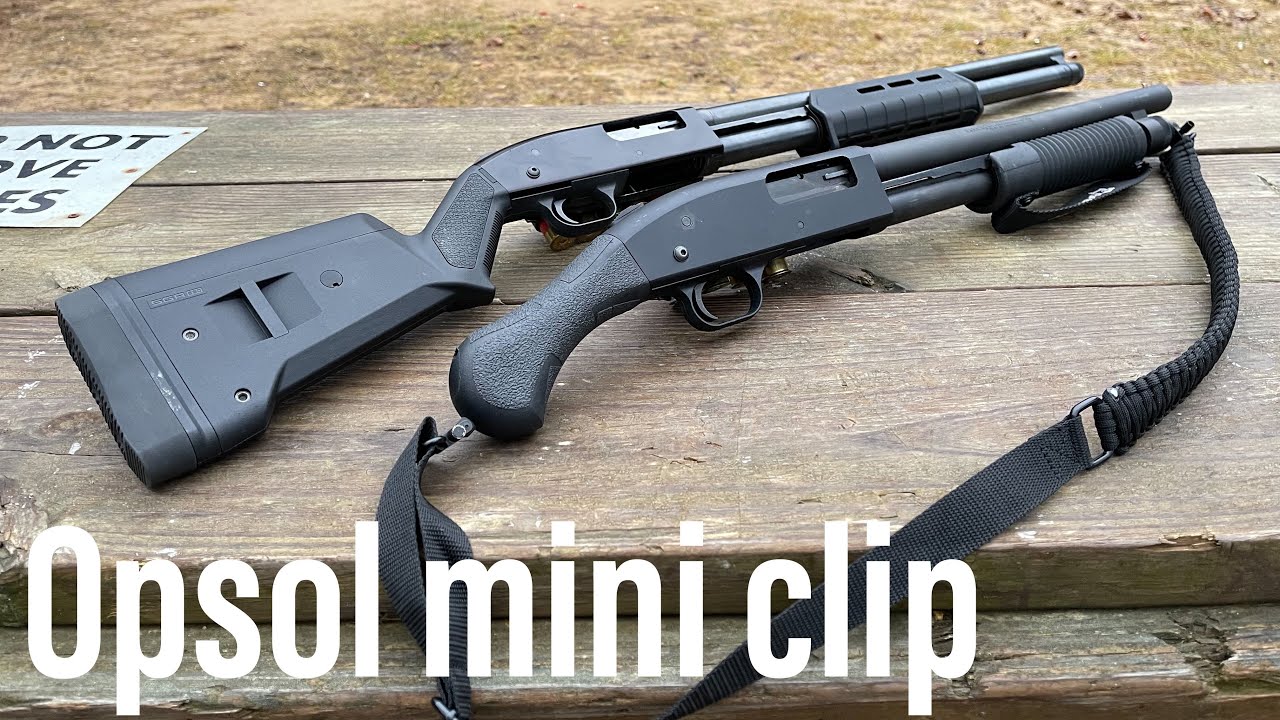 The Opsol mini clip for the Mossberg Shockwave
