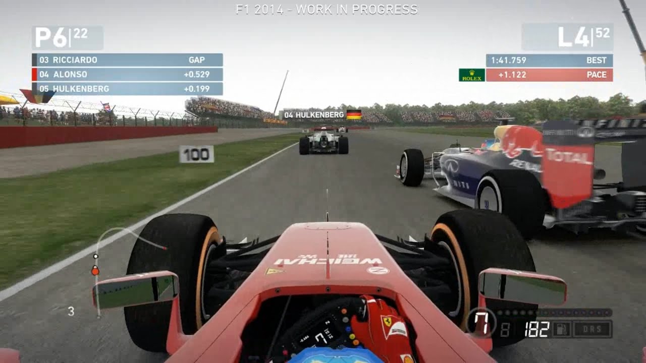 F1 2014 Exclusive Gameplay - Silverstone 100% Race, Fernando Alonso