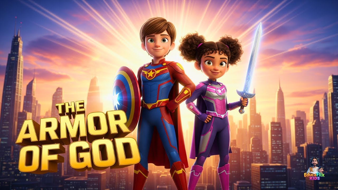 The Armor of God | Christian Song for Kids (Ephesians 6) - EducaFlix Kids