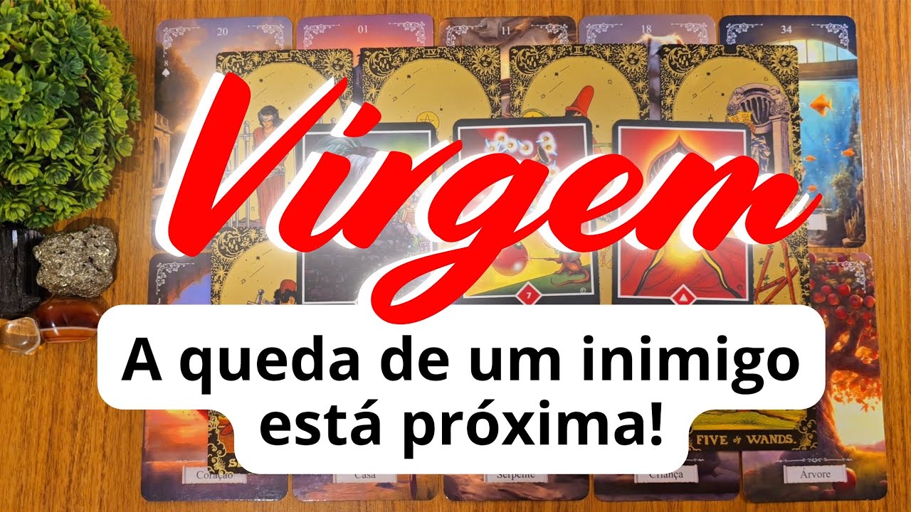 VIRGEM 💜💛 AS MÁSCARAS VÃO CAIR! VOCÊ VAI SAIR DESSE NINHO DE COBRAS!