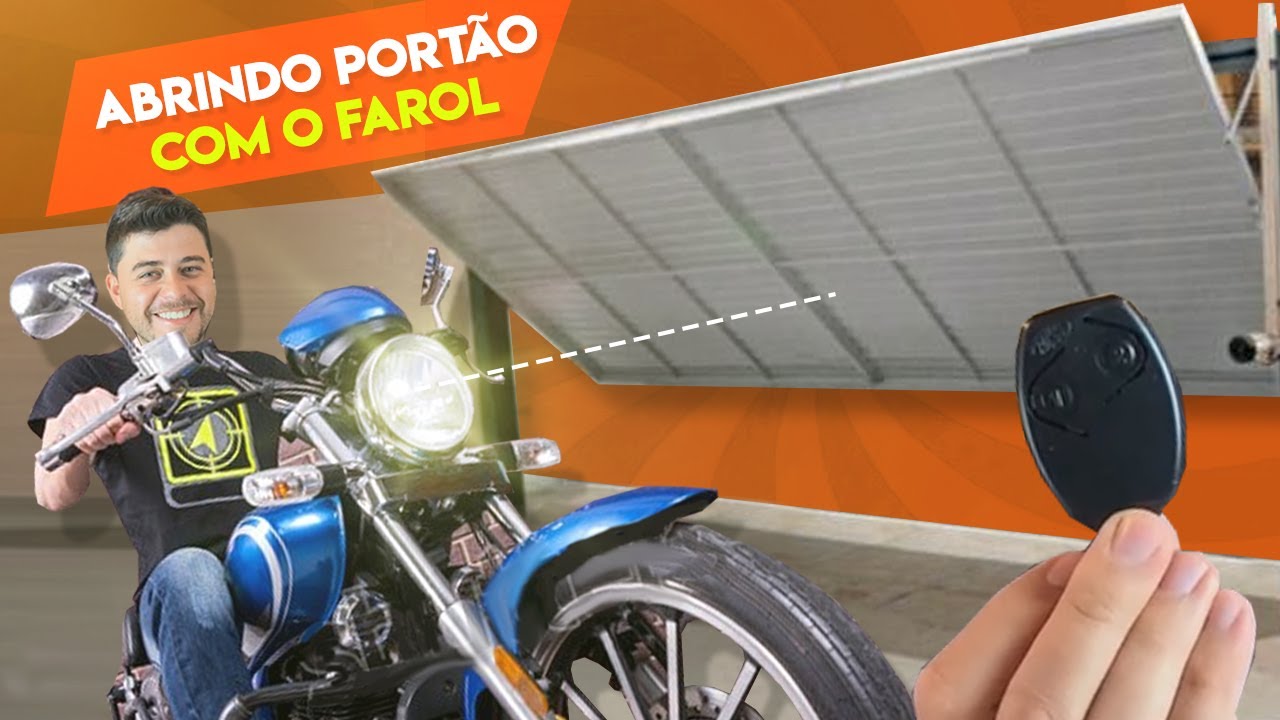 😲 GAMBIARRA para ABRIR portão no FAROL usando o próprio CONTROLE