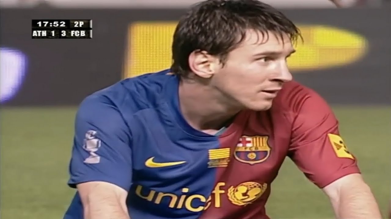 Lionel Messi Vs Athletic Bilbao (CDR Final) 2009 English Commentary