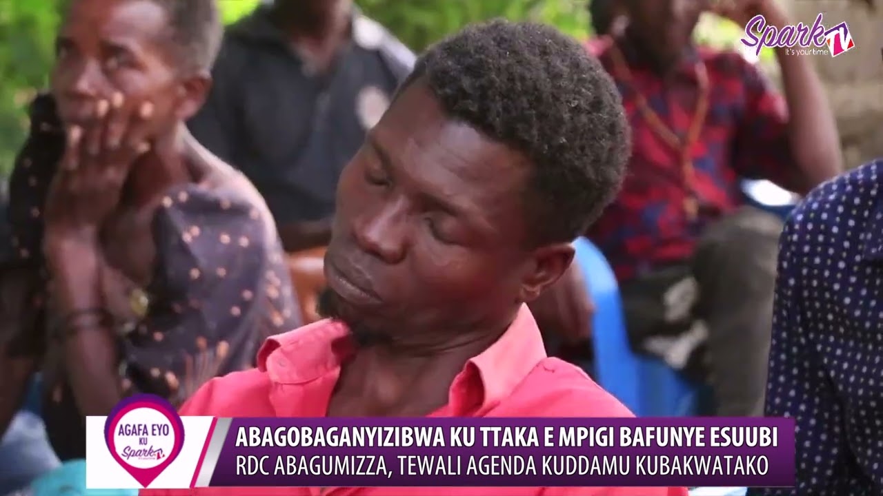 ABAGOBAGANYIZIBWA KU TTAKA E MPIGI BAFUNYE ESSUUBI: RDC abagumizza nga bwewatali agenda kubakwatako