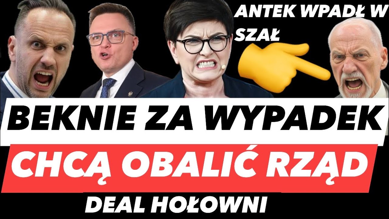 ALE DNO❗️Kowalski chce obalić rząd &ndash; KUSI Hołownię | Szydło ŚCIGANA za wypadek | Macierewicz ujada