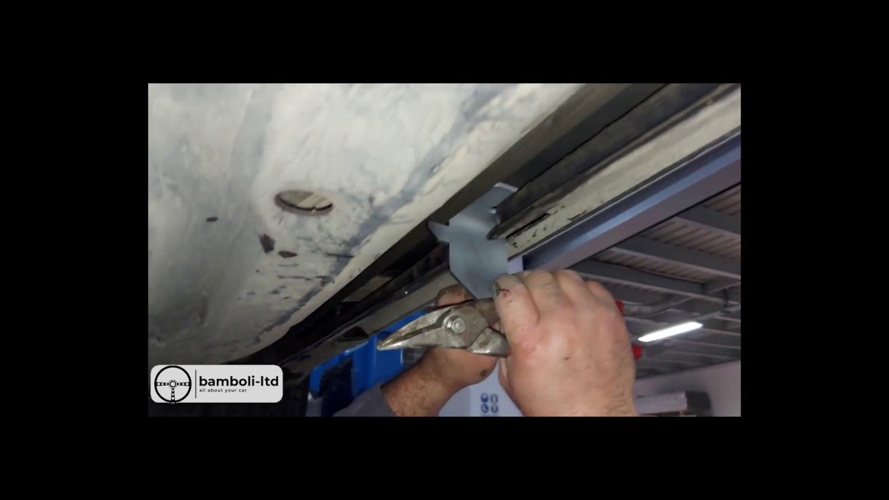 How to install Mercedes ML Class 2006-2011 running board