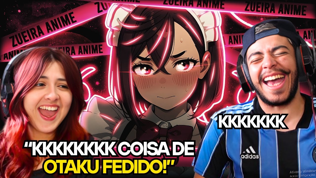 QUE DEL&Iacute;CIA ( ͡&deg; ͜ʖ ͡&deg;) - ZUEIRA ANIME AKACHI BR REACT