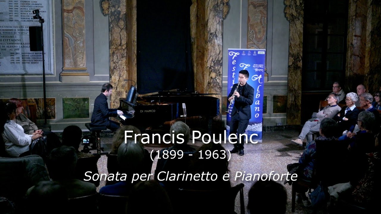 Francis Poulenc - Sonata per Clarinetto e Pianoforte