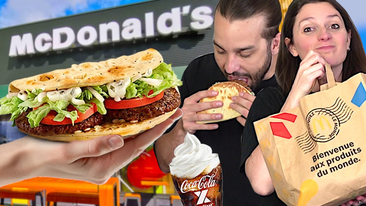 ON TESTE LE KEBAB DE MCDO ! GREEK MAC