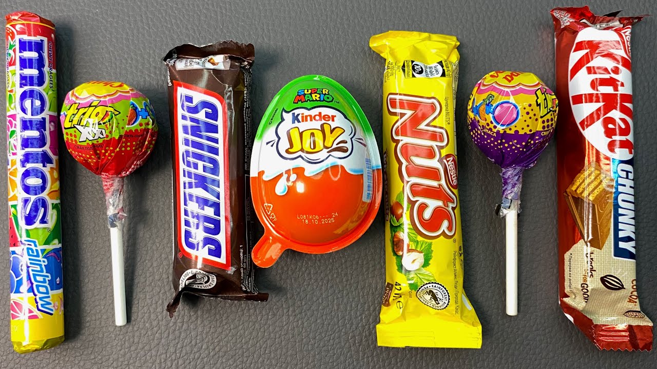 New Some Lot's of Candies Lollipop ASMR
