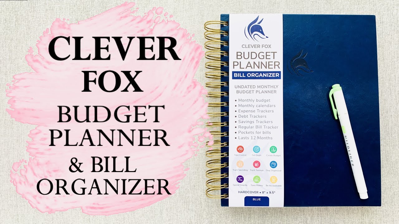 Планировщик бюджета и органайзер счетов CLEVER FOX + скидка 10%