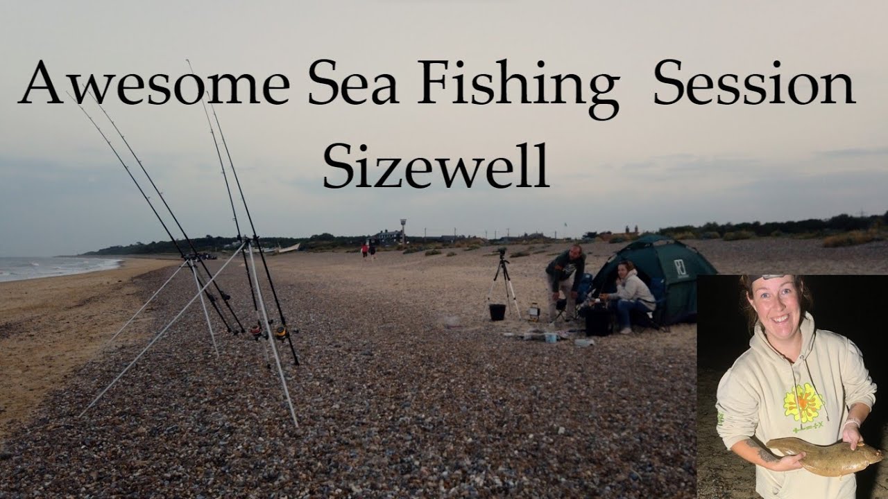 Awesome Sea Fishing Session At Sizewell - Sea fishing UK