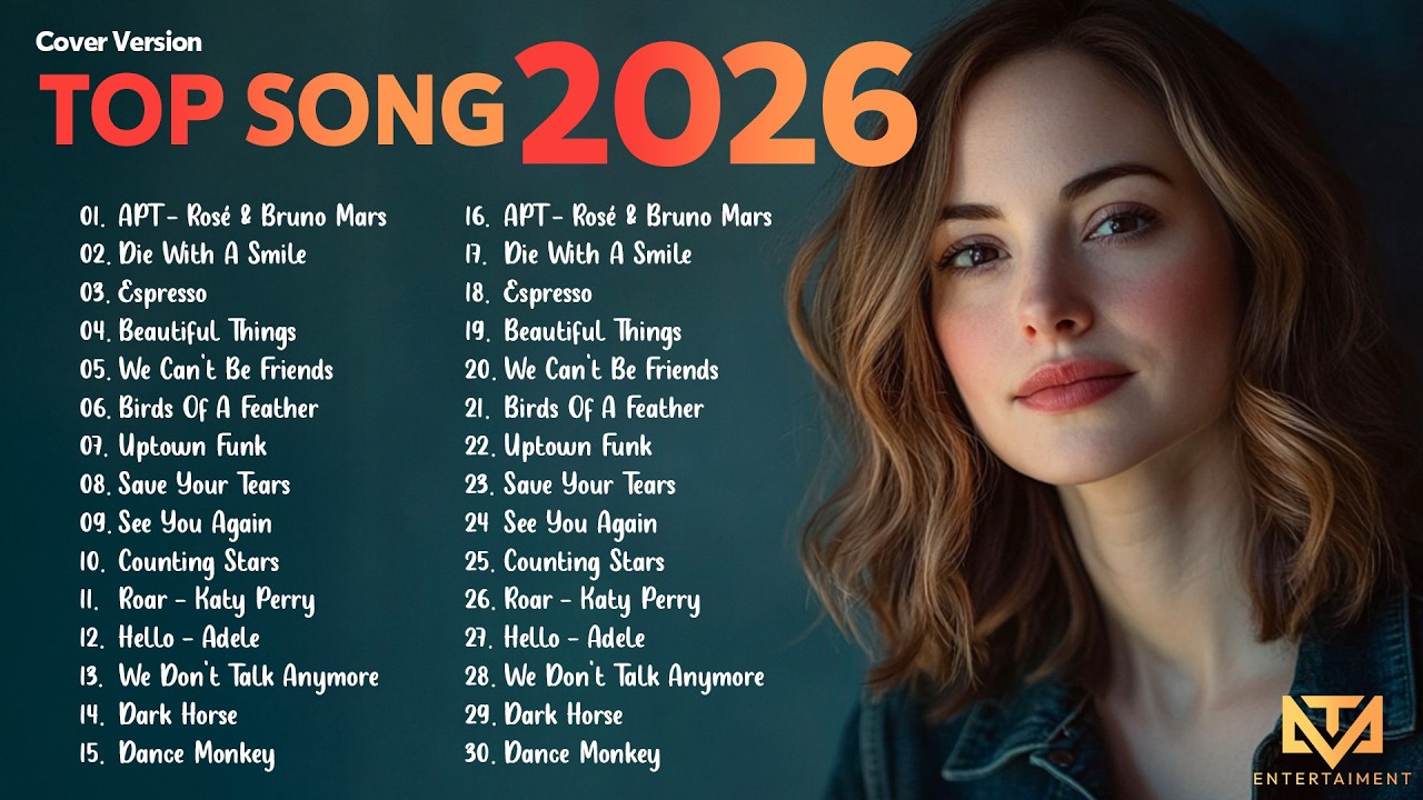 Top Songs CoverVersion l Relax Hot Music Pop Playlist Best CoverSong 🎙✨ 2026