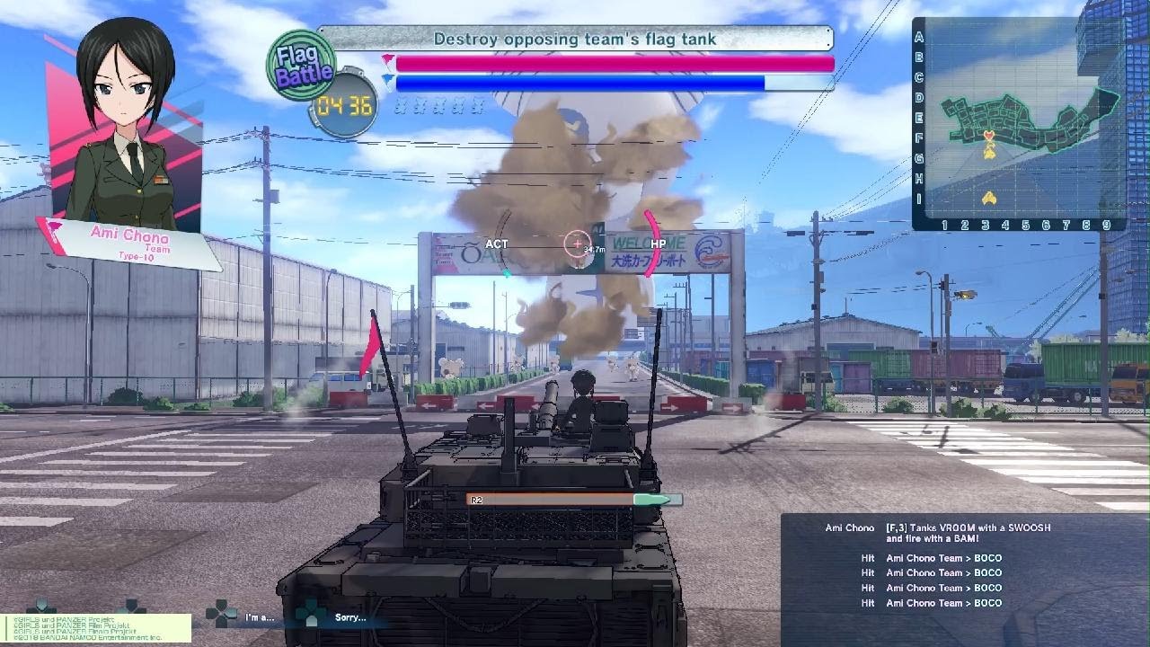 Girls und Panzer Dream Tank Match: “We’ll be your opponents!” (Type-10 version)