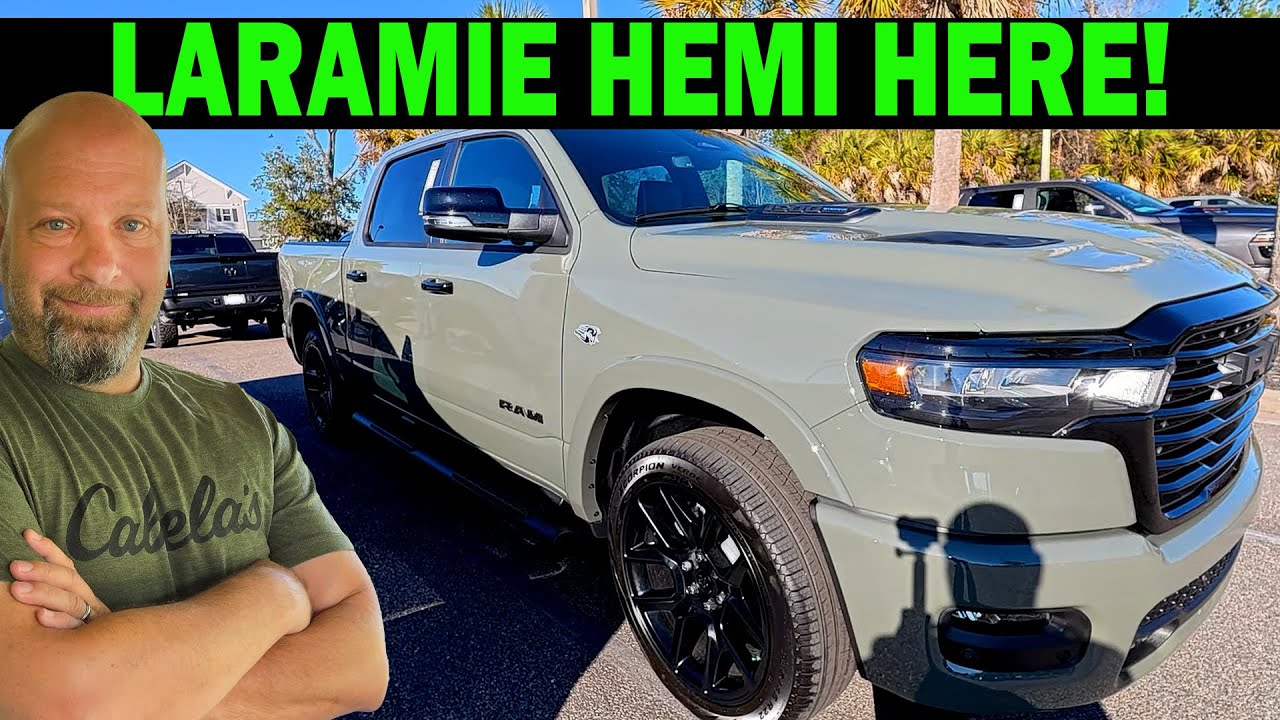 Обзор Ram Laramie 2026 года с двигателем HEMI: внутри и снаружи.