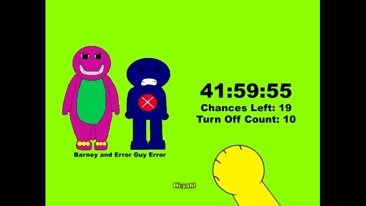 Barney And Error Guy Error (Full Version)