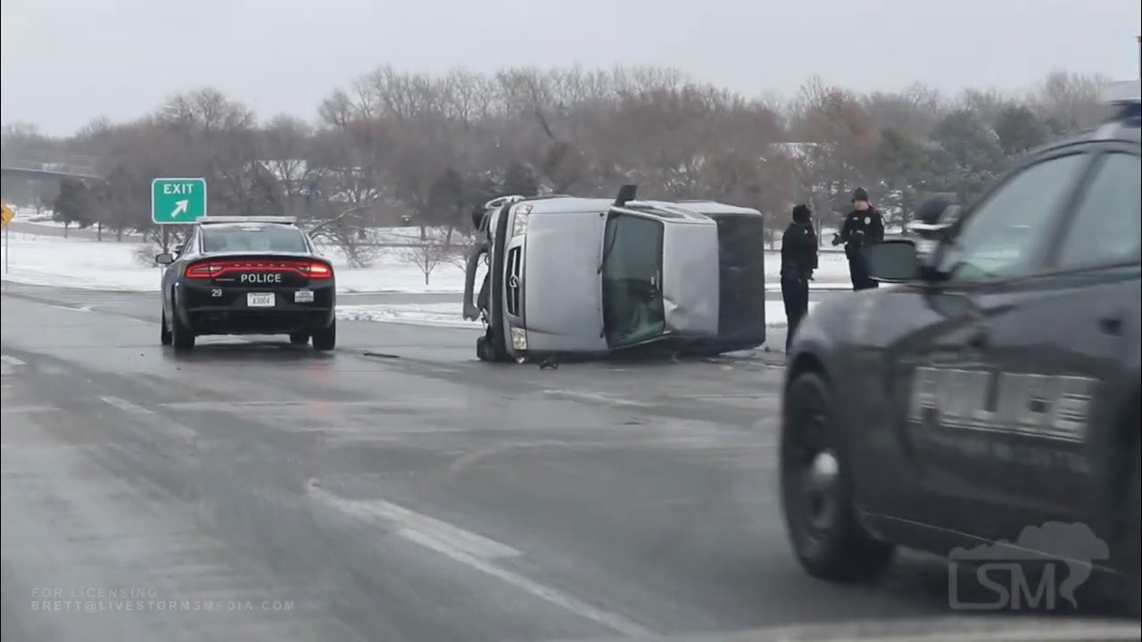 02-06-2021 Wichita, KS - Roll Over Accidents - Fatality Accident