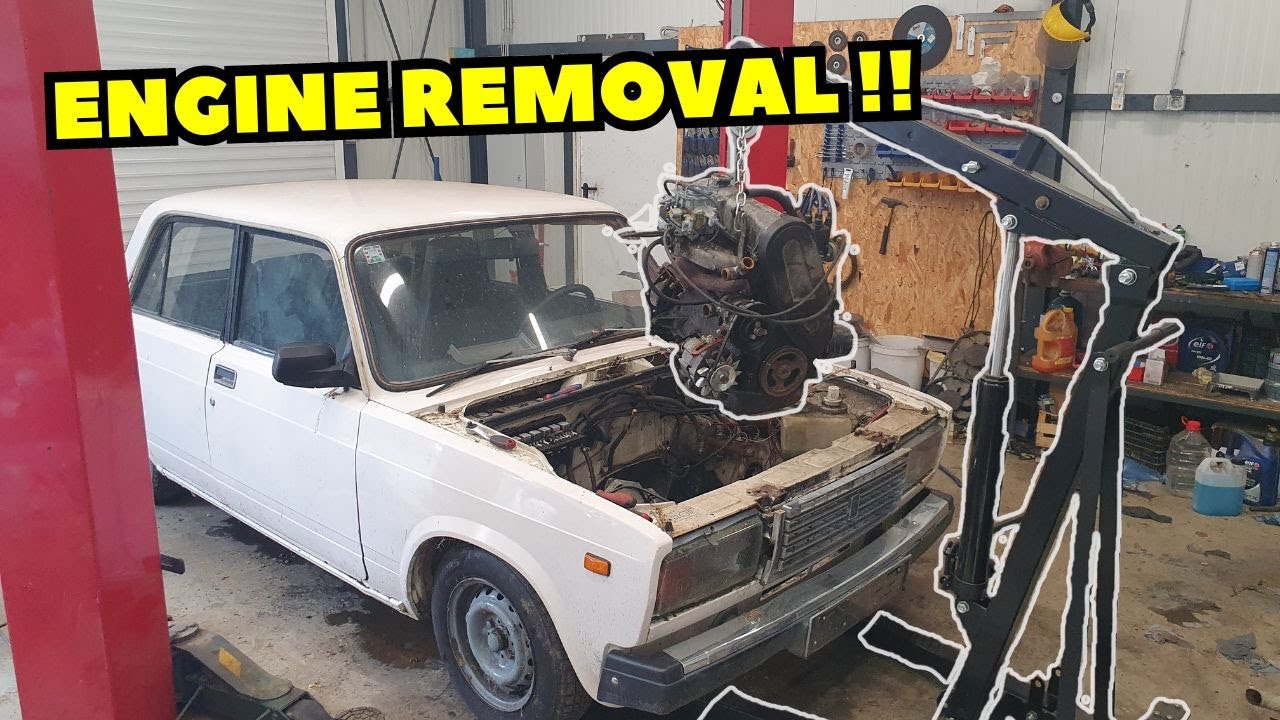 Lada Engine Swap: Step by Step Engine Removal