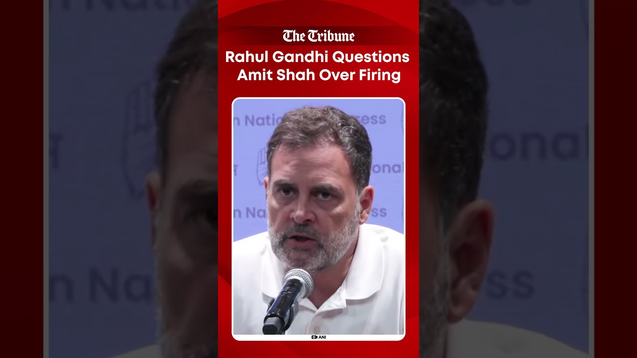 &lsquo;Who Authorized Firing on Students?&rsquo; Rahul Gandhi Attacks Amit Shah Over Delhi Protests