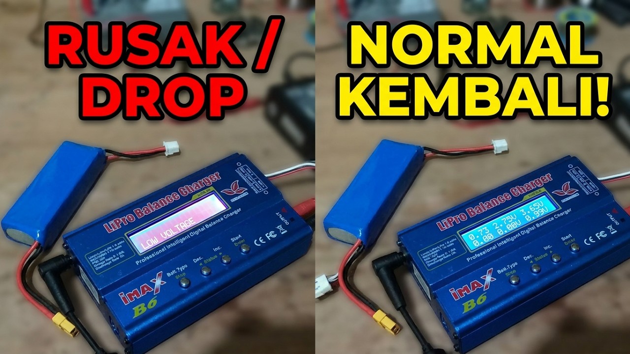 КАК ПОБЕДИТЬ LIPO-АККУМУЛЯТОРЫ, КОТОРЫЕ ТРУДНО ЗАРЯДАТЬ, В ЭТОМ ВИДЕО