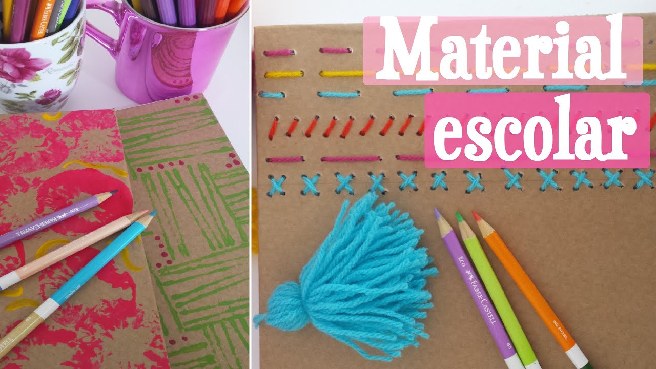 DIY Material Escolar Volta as Aulas | Maísa Flora
