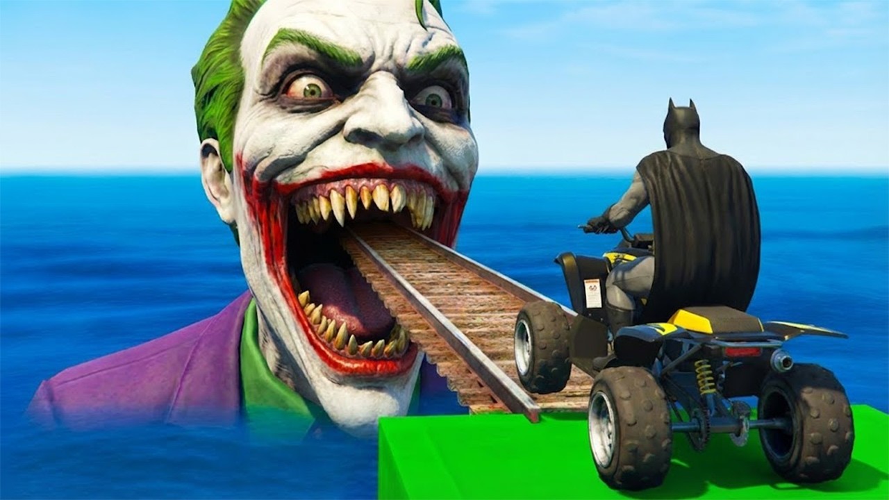 الرجل العنكبوت انقاذ باتمان Spider-Man Rescue batman vs iron man vs venom funny Game GTA 5 superhero