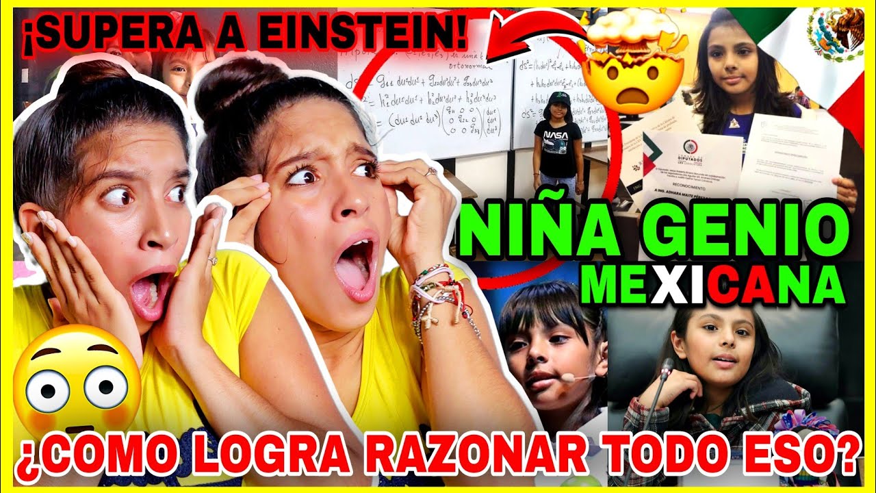 NIÑA GENIO🧠 MEXICANA🇲🇽 2023 reaction ¡En MEXICO nacen las MENTES más BRILLANTES🤯 del MUNDO🌏! #mexico
