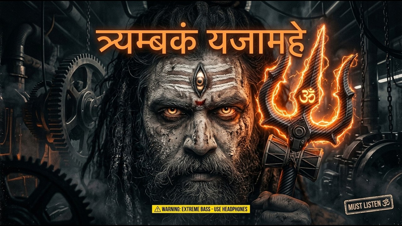 Om Tryambakam Yajamahe Remix 2026 | Om Namah Shivaya Techno Drop | Divine DJ India