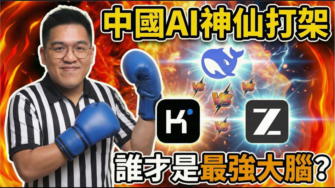 2026年 中國 AI 怎麼選？大語言模型終極對決