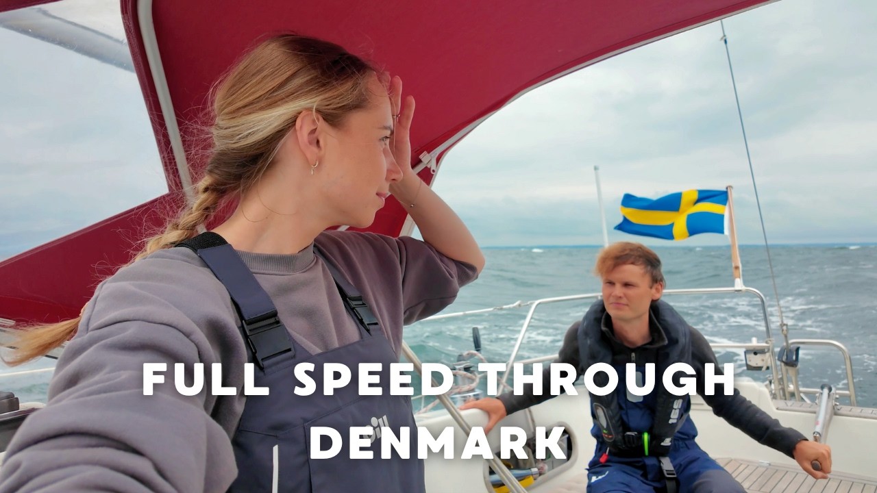 Surfing Waves at 12 Knots in Denmark | Sailing from Sweden to the Mediterranean (499 - 570 NM)