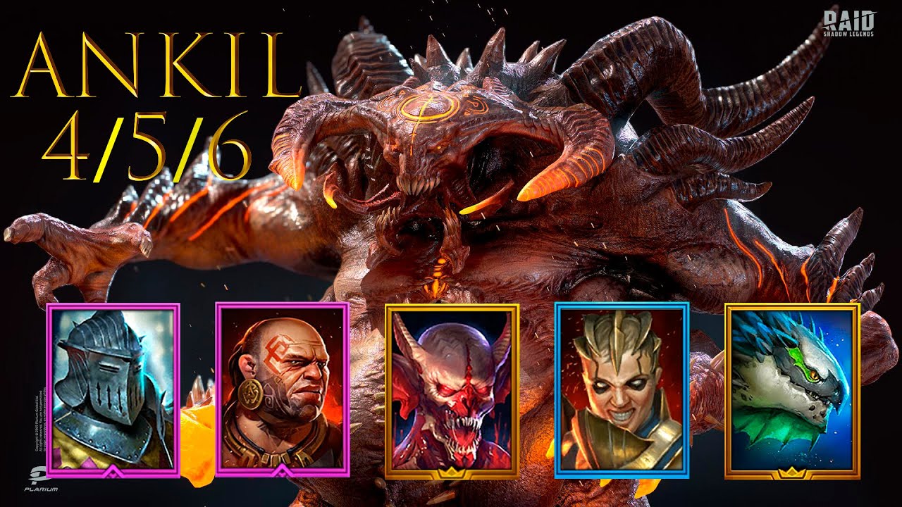 Анкил 4-5-6кб сразу на авто. RAID: Shadow Legends (Ратник, Ренегатка, Ма'Шаллед)