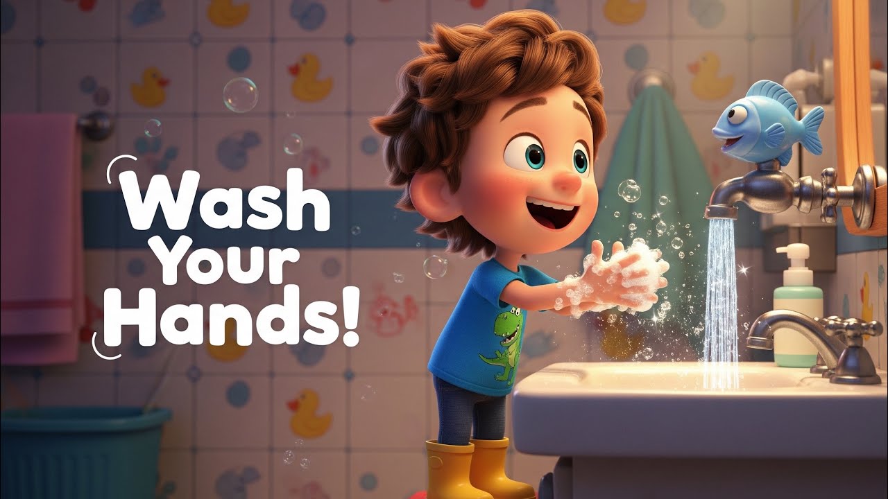 Why Do We Wash Our Hands? 🧼 The Invisible Germ Fighters Explained! | Hand Hygiene