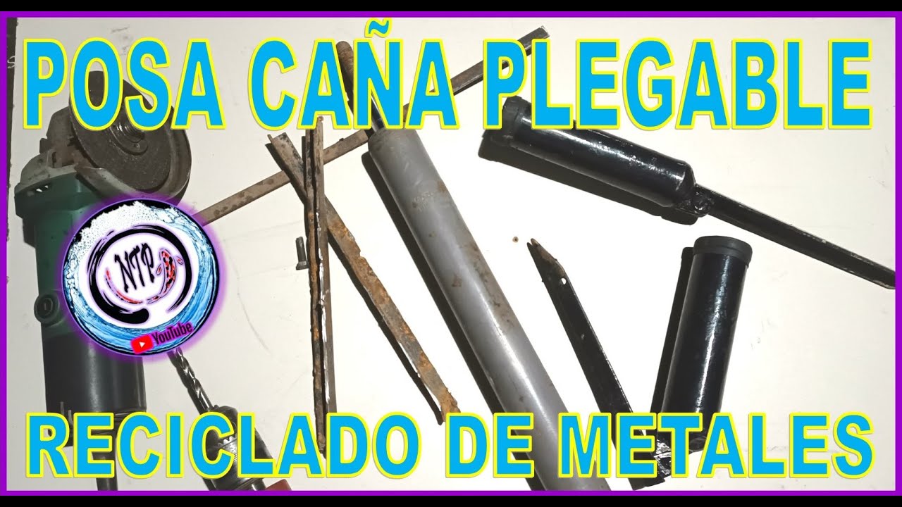 POSA CAÑA PLEGABLE PASO A PASO