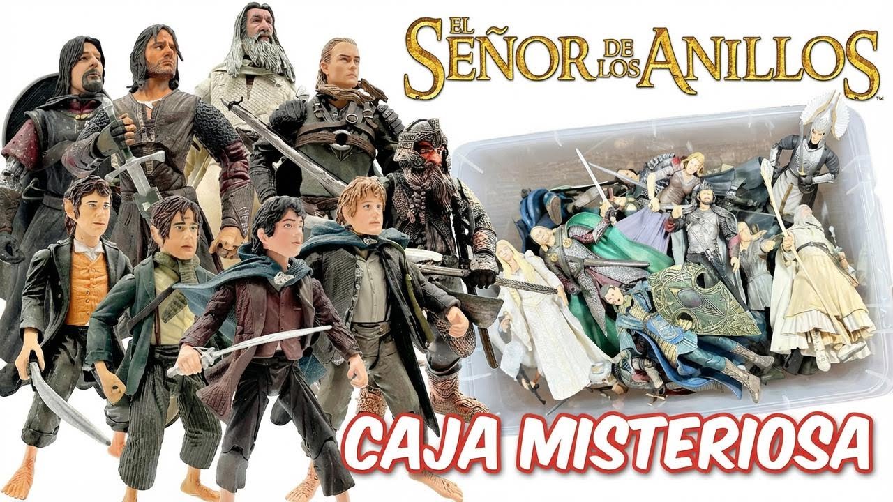 ¡Ustedes lo pidieron! Caja misteriosa de Lord of the Rings por Toy Biz