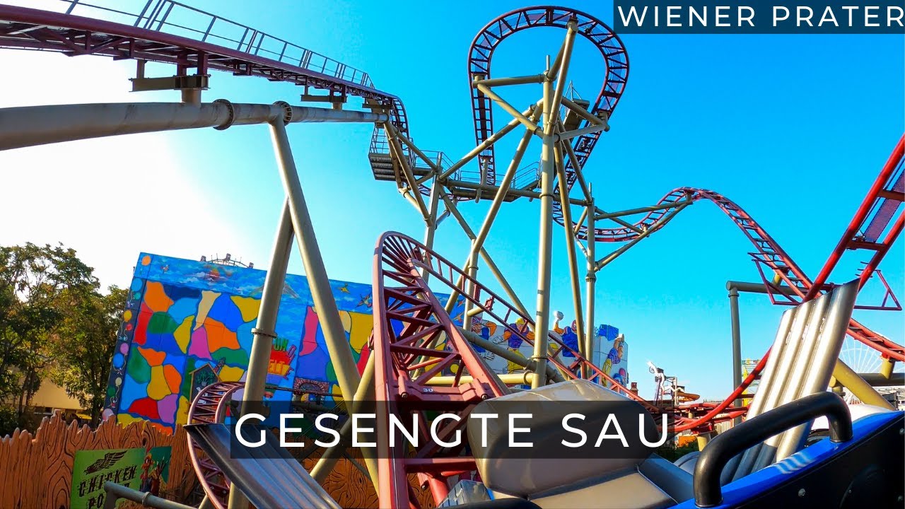 Gesengte Sau | Wiener Prater | OnRide POV - Extrem guter Gerstlauer Bobsled Coaster!