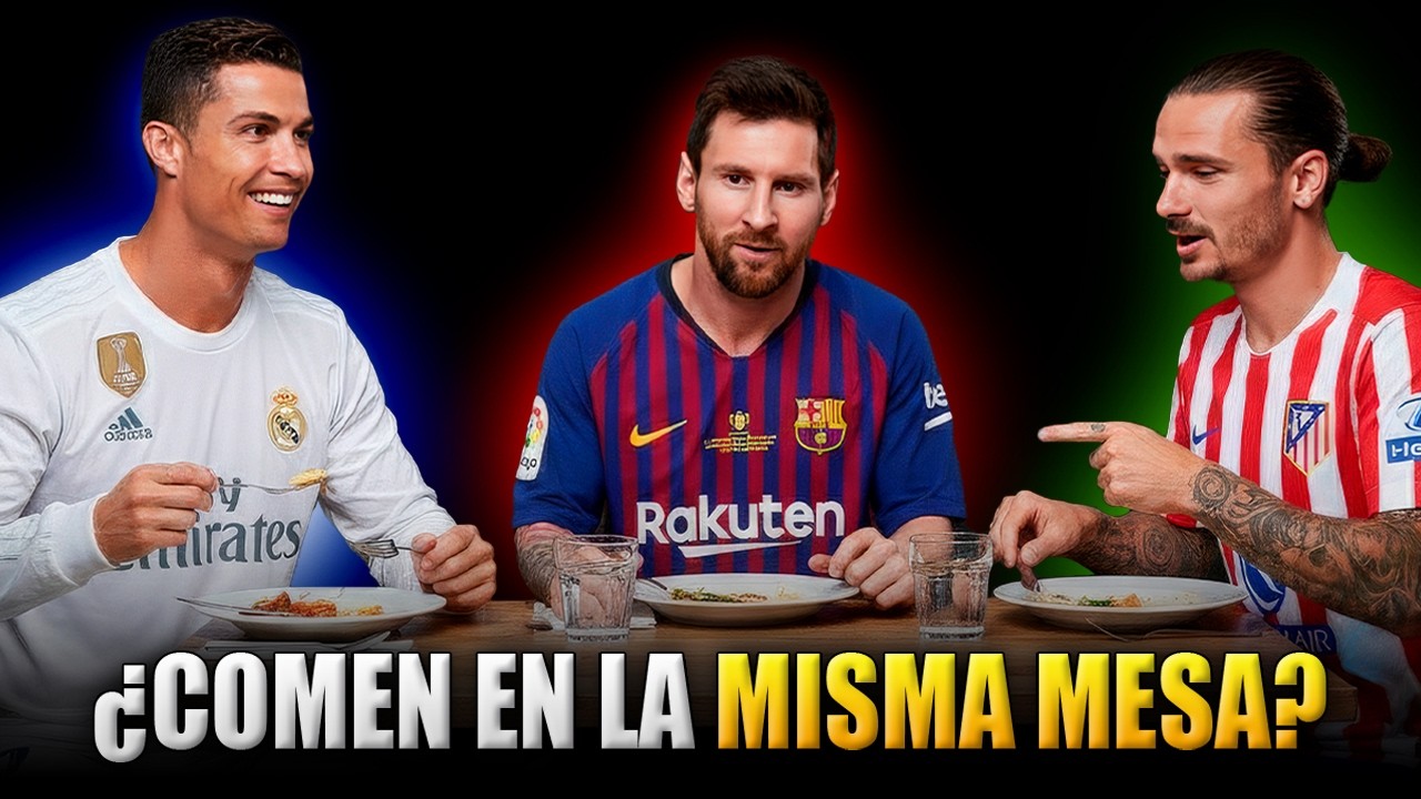 ¿Griezmann Realmente Fue Parte de la Mesa de Messi y Cristiano?