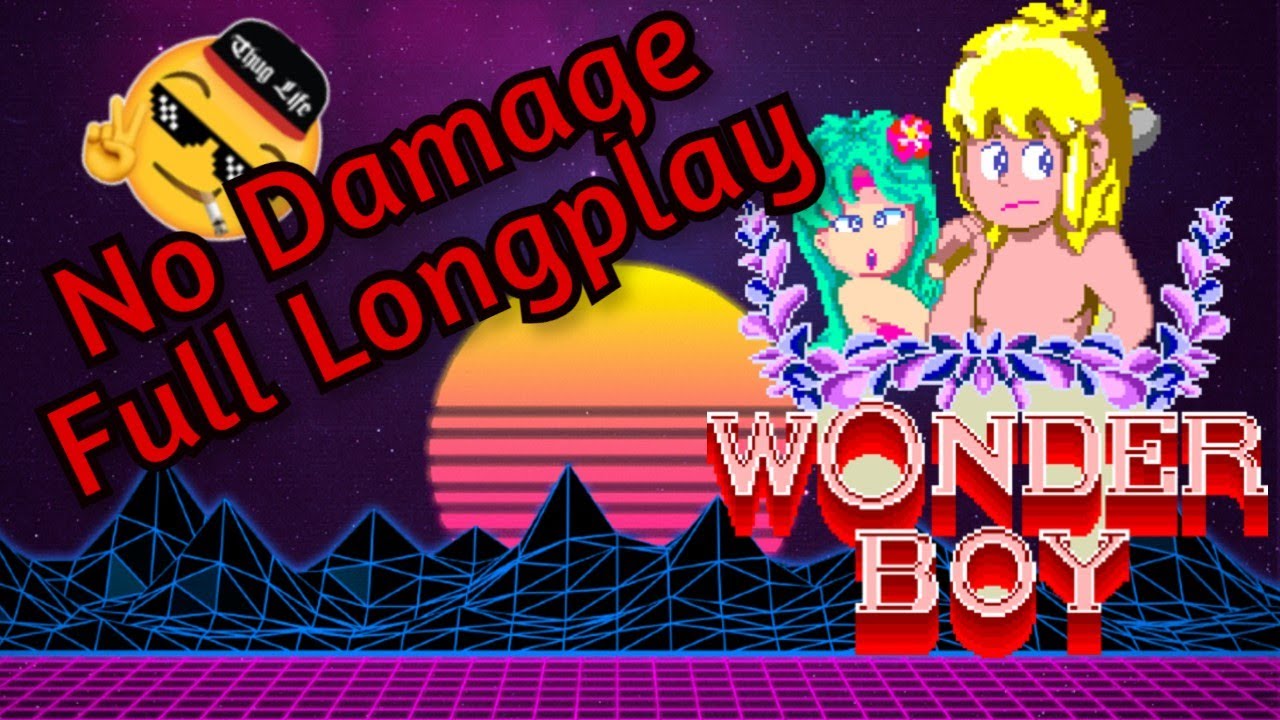 Wonder Boy (Arcade) - Full longplay no damage -