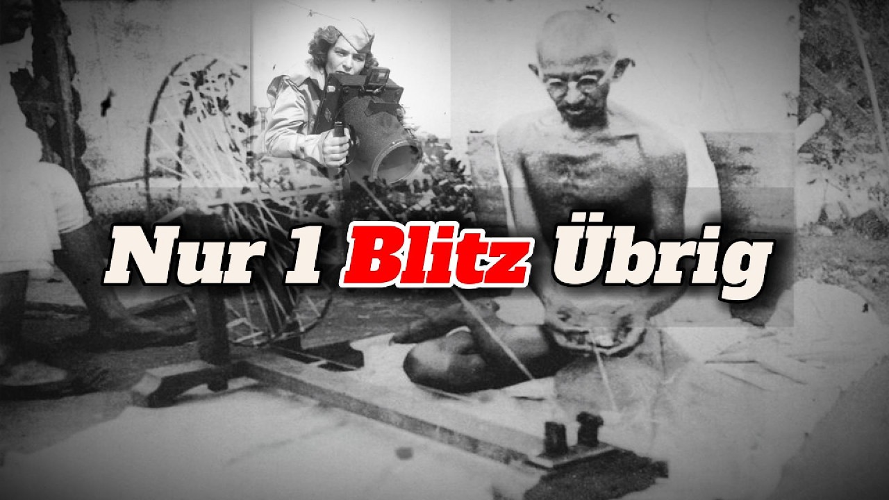 Gandhi und das Spinnrad: Eine Fotografin, 3 Blitze, 1 Chance | Einschlafgeschichte | 22 Min