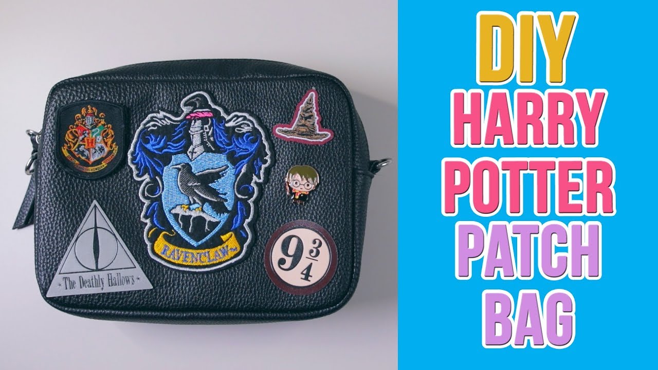 DIY HARRY POTTER PATCH BAG | GeekGlitz