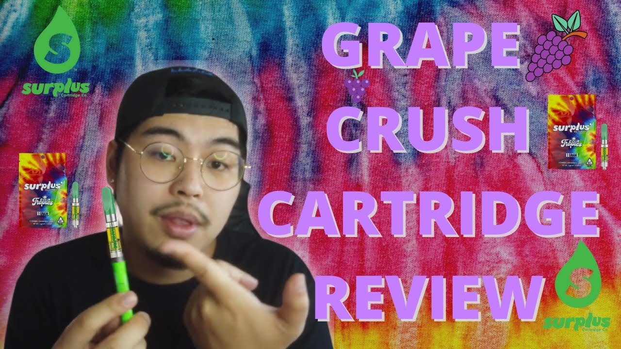 The BEST TASTING BUDGET CARTRIDGES! | Surplus Tropics Grape Crush Review