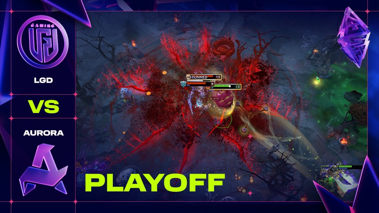 LOSER IS OUT! LGD GAMING vs AURORA GAMING - Official Highlights - BLAST SLAM VIII Dota 2