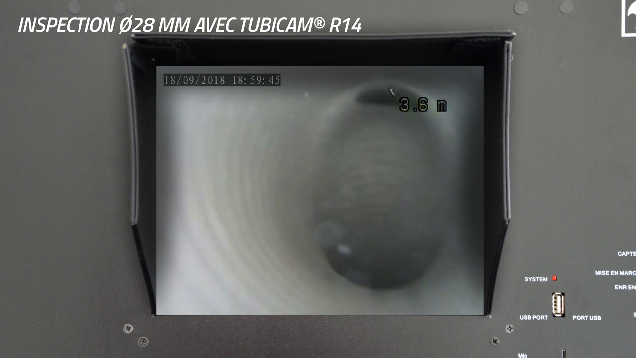 Inspection piscine - Tubicam® R14