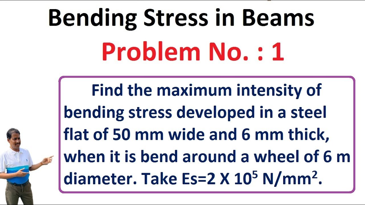Bending Stress in Beams | Problem no 1 | Strength of Materials