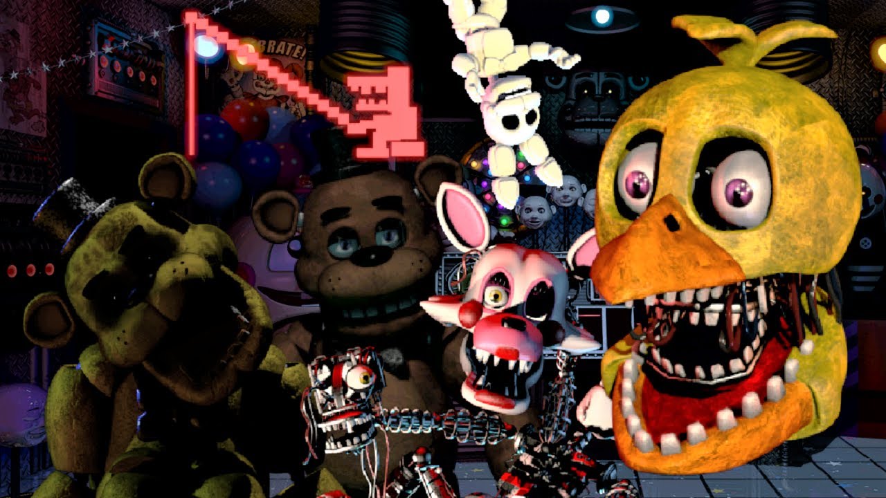 FNAF 1 & 2 Challenges + Other Characters - Ultra Custom Night - Part 2
