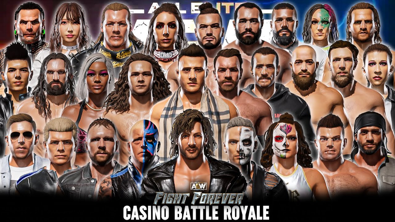 AEW Fight Forever: Casino Battle Royal!(Full Match)