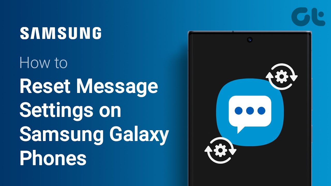 Как сбросить настройки сообщений на телефонах Samsung Galaxy | Не удаётся отправлять или получать...