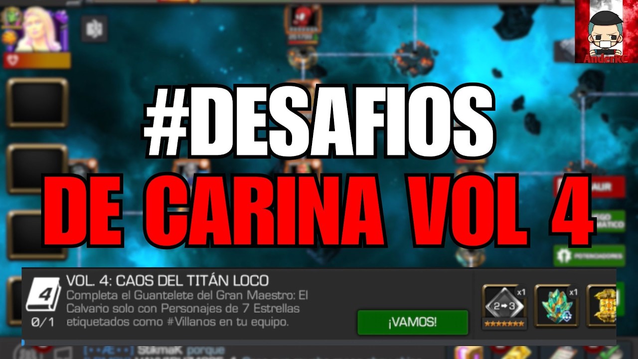 DESAFÍOS DE CARINA Vol. 4 #VILLANOS | MCOC | AnderRC