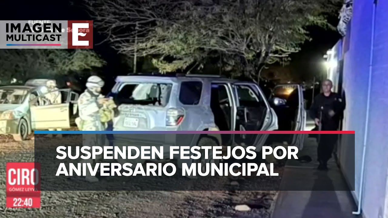 Deja balacera 7 muertos y 4 heridos en Caborca, Sonora