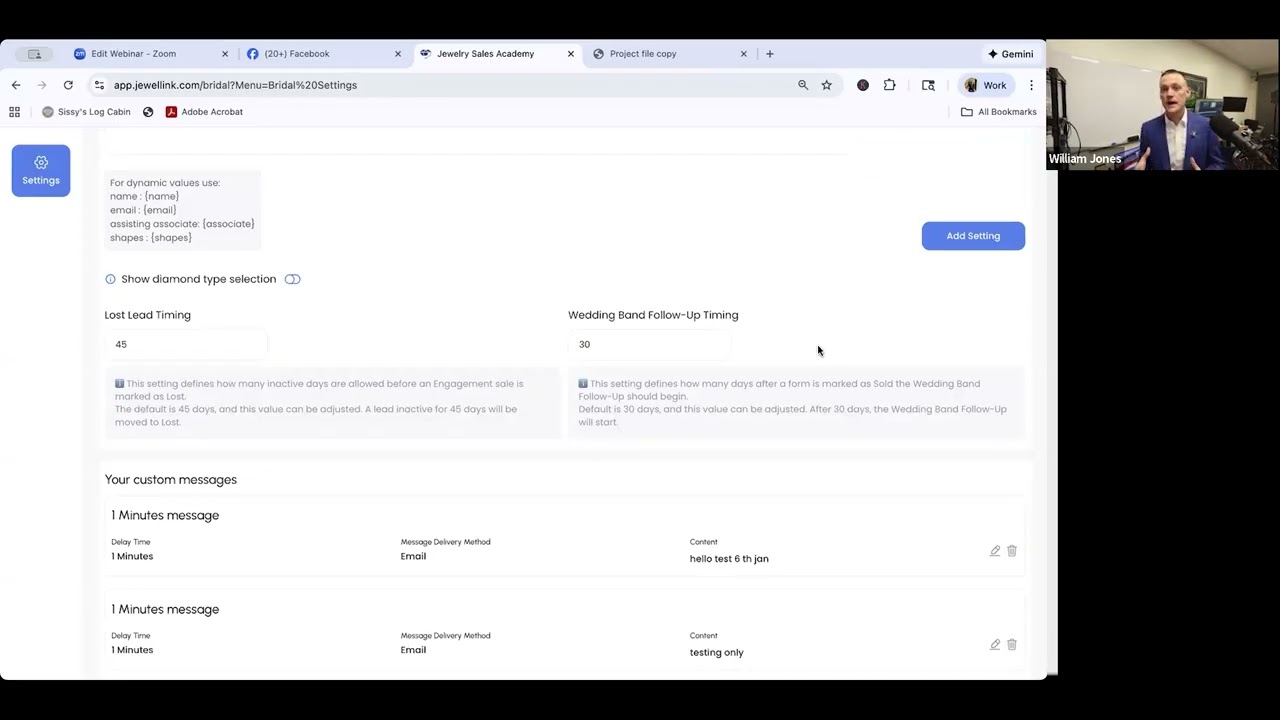 Open Office Webinar: Bridal Tracker and CRM
