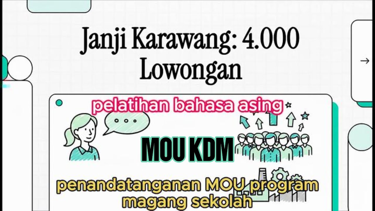 pelatihan bahasa asing dan sistem magang langsung Kerja | CERITAKITA