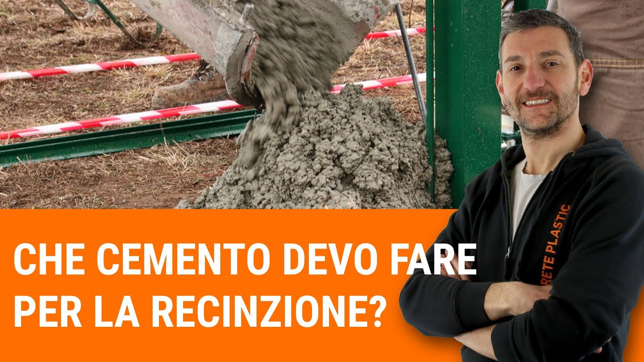 Recinzione: Che cemento fare per non trovarsi sorprese?